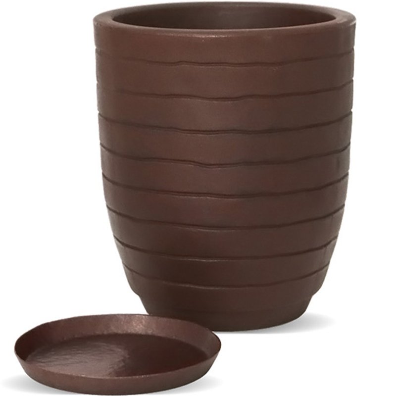 Vaso Vasart Relevo 30x40 Rusty Completo