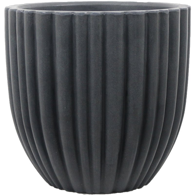 Vaso Vasart Cacau 55x55 Antique Preto