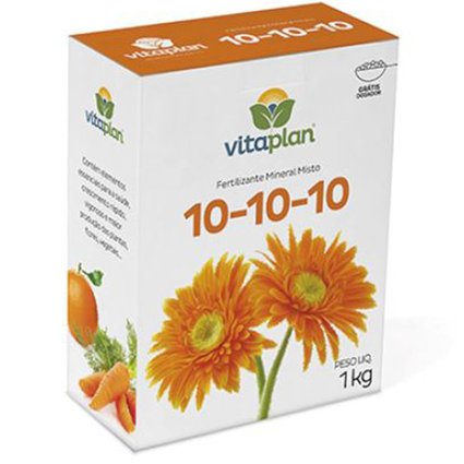 Fertilizante Vitaplan Mineral Misto 10-10-10